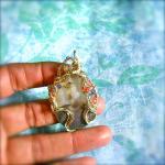 Carved Shell Cameo Pendant